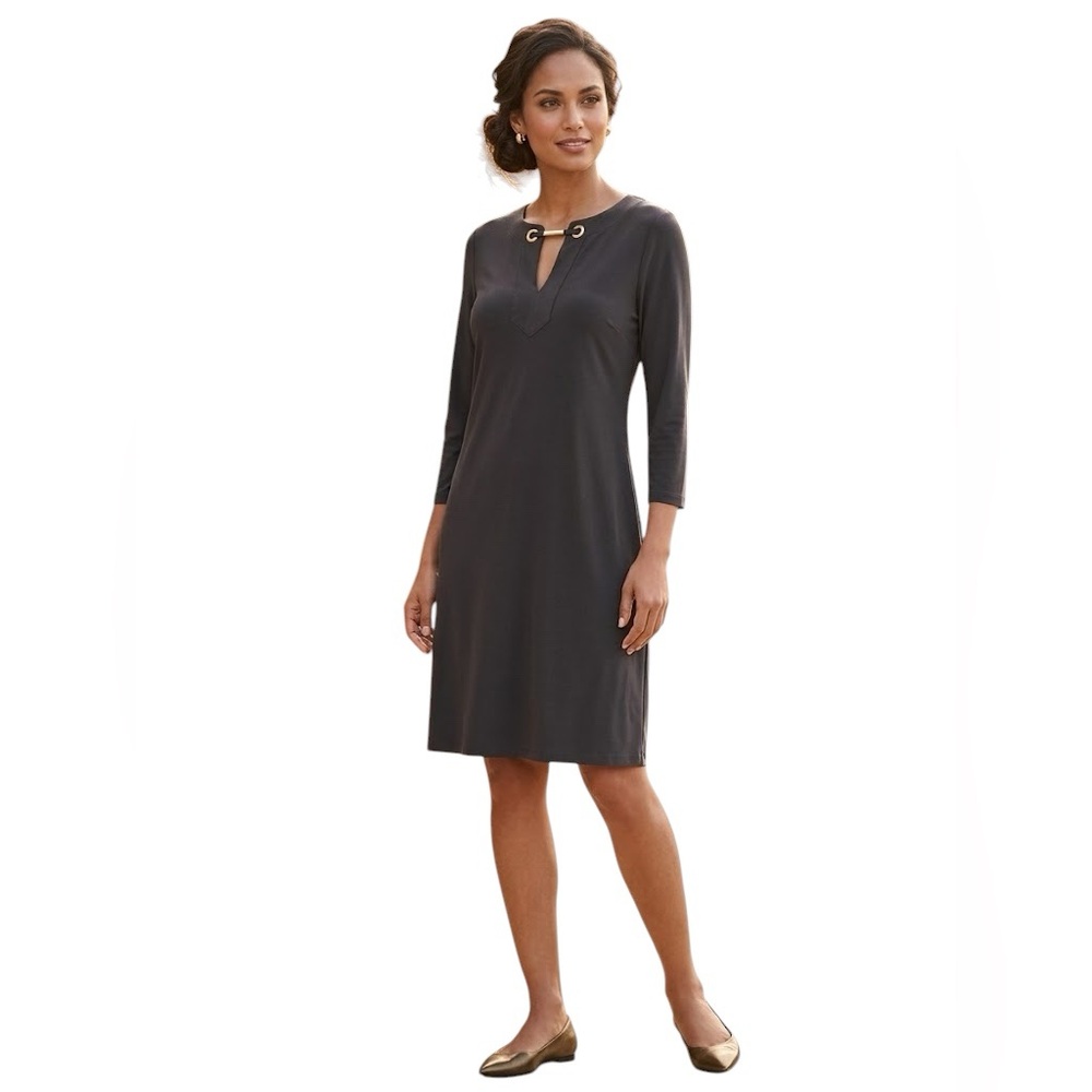 Michael Kors Black Dress with Cream Label Size XS